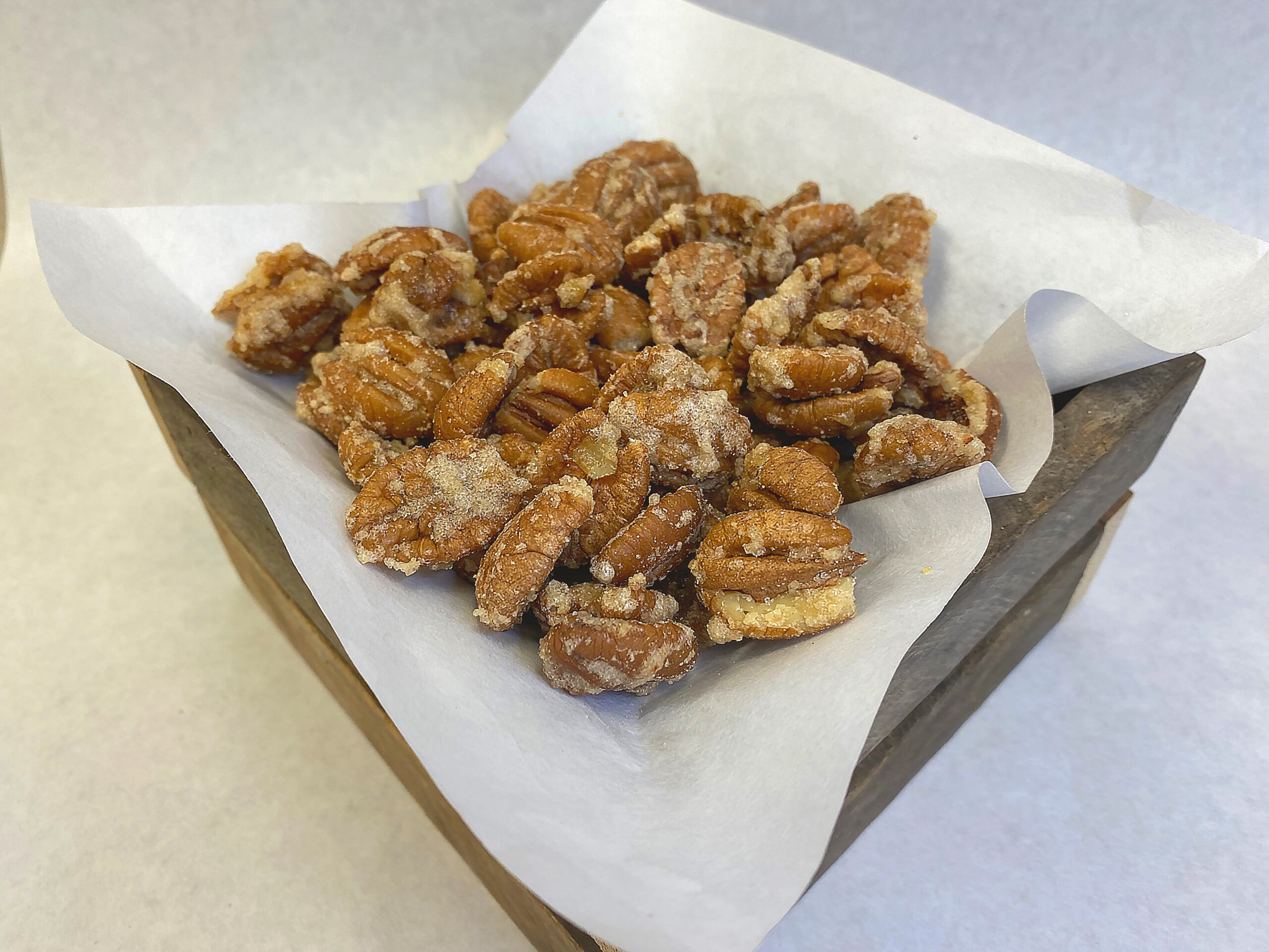 Amaretto Pecans 8 oz. Shute Pecan Company